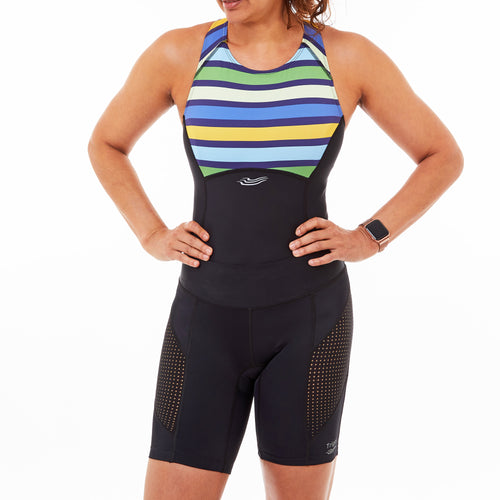 Swell & Champion Swimsuit and Tri Shorts Set