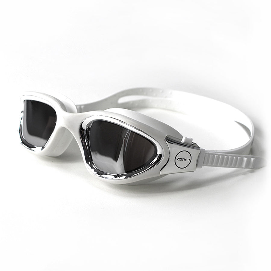 Vapour Polarized Goggles in Silver/ White